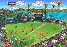 Charles Fazzino Charles Fazzino MLB 2007 All-Star Game: San Francisco (DX)
